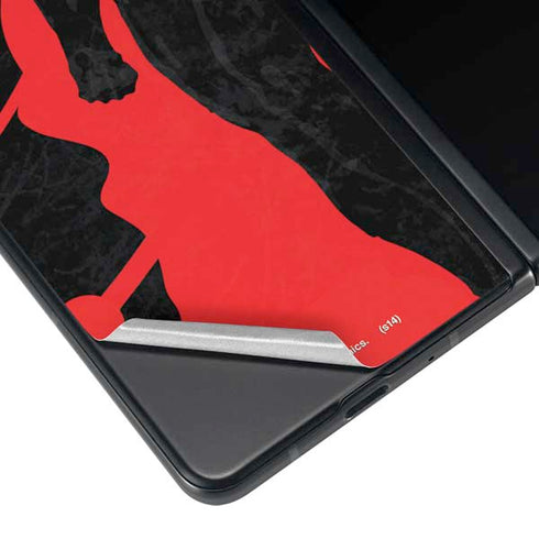 DC Comics Superman Silhouette Flying Galaxy Z Fold4 5G Skin